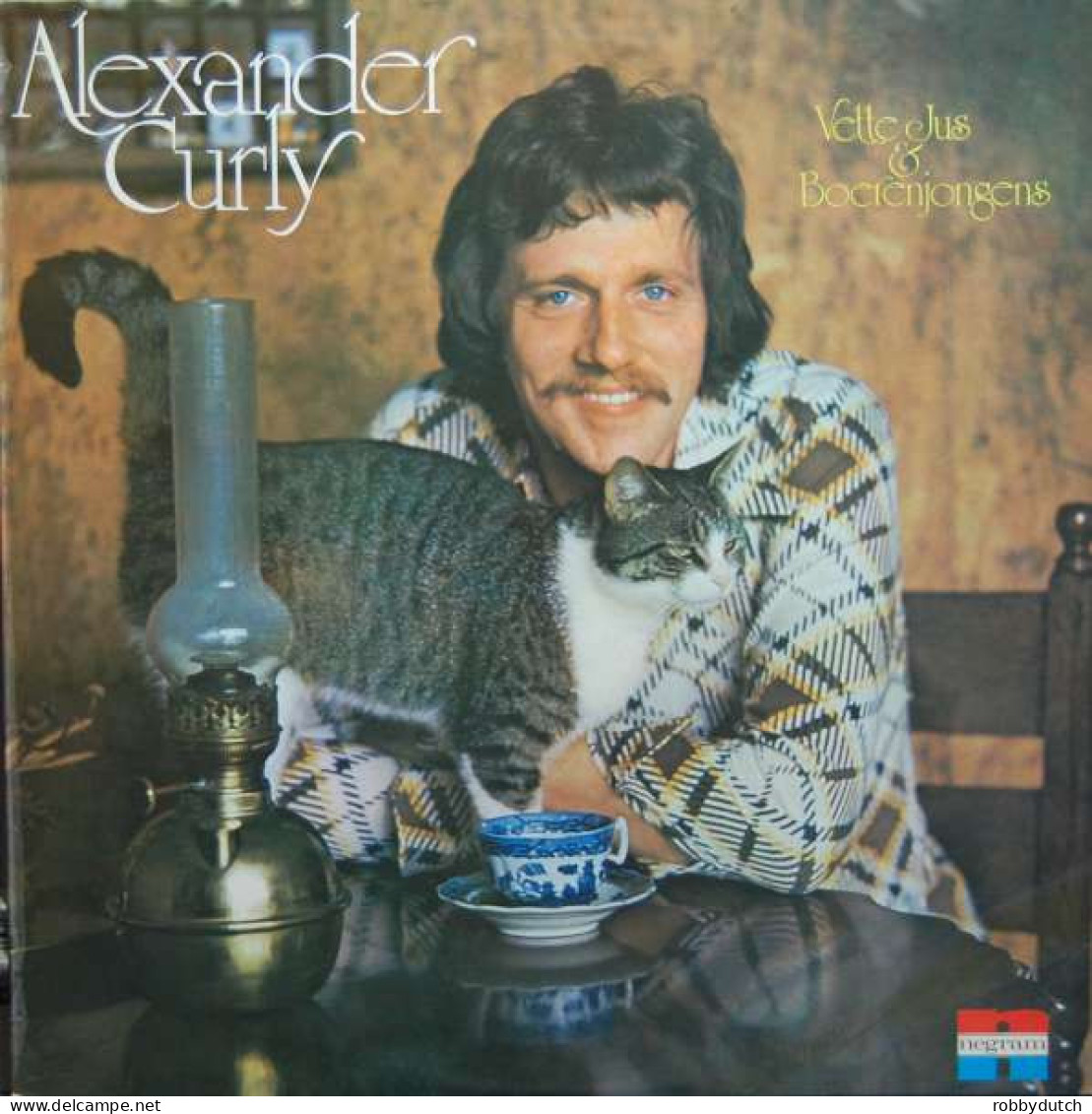 * LP *  ALEXANDER CURLY - VETTE JUS & BOERENJONGENS (Holland 1975 EX) - Autres - Musique Néerlandaise