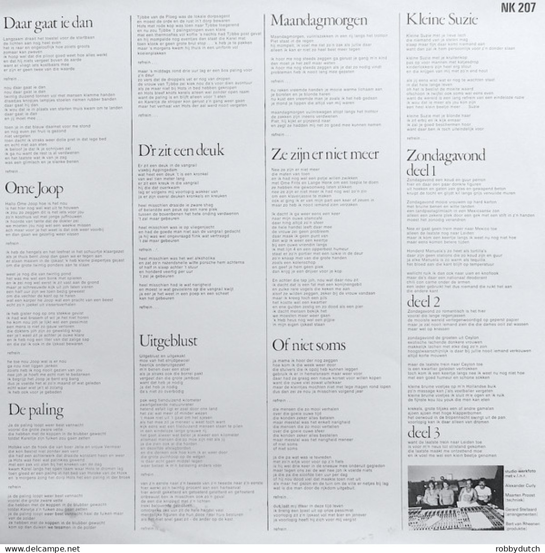 * LP *  ALEXANDER CURLY - BOEREN BURGERS EN BUITENLUI (Holland 1976 EX-) - Autres - Musique Néerlandaise