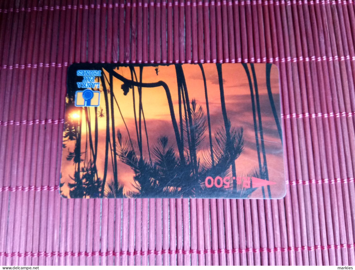 Phonecard 2SRLD Sed Rare - Sri Lanka (Ceilán)