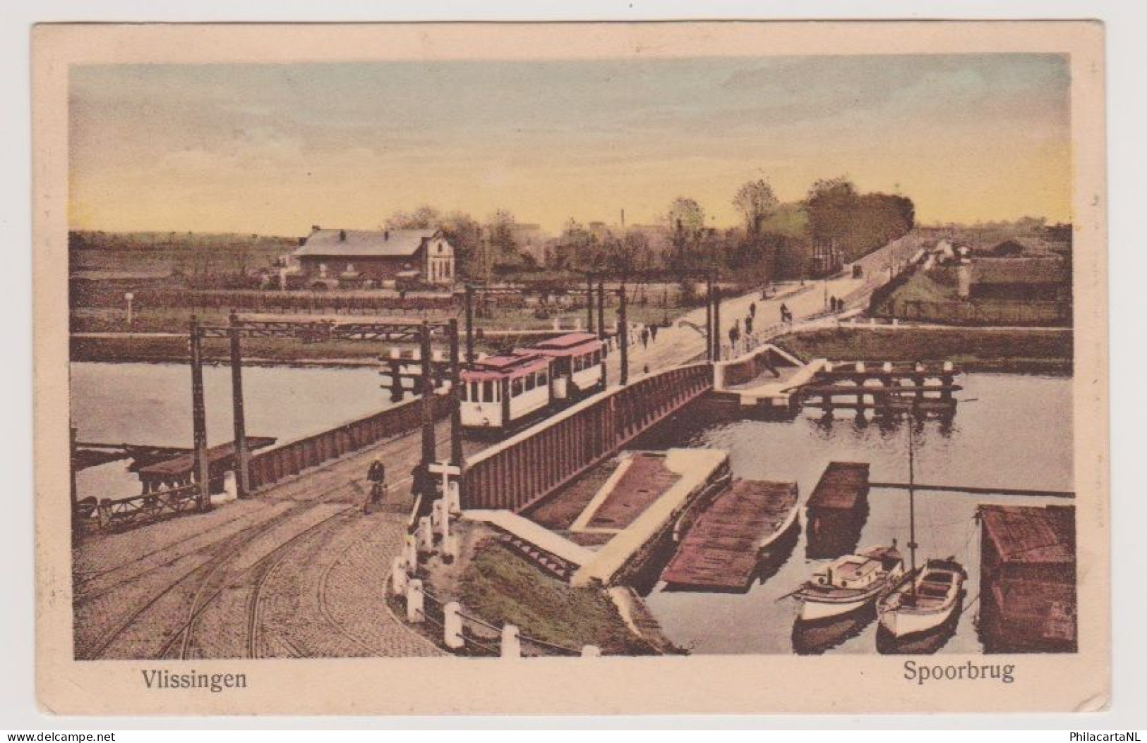Vlissingen - Spoorbrug Met Tram - Vlissingen