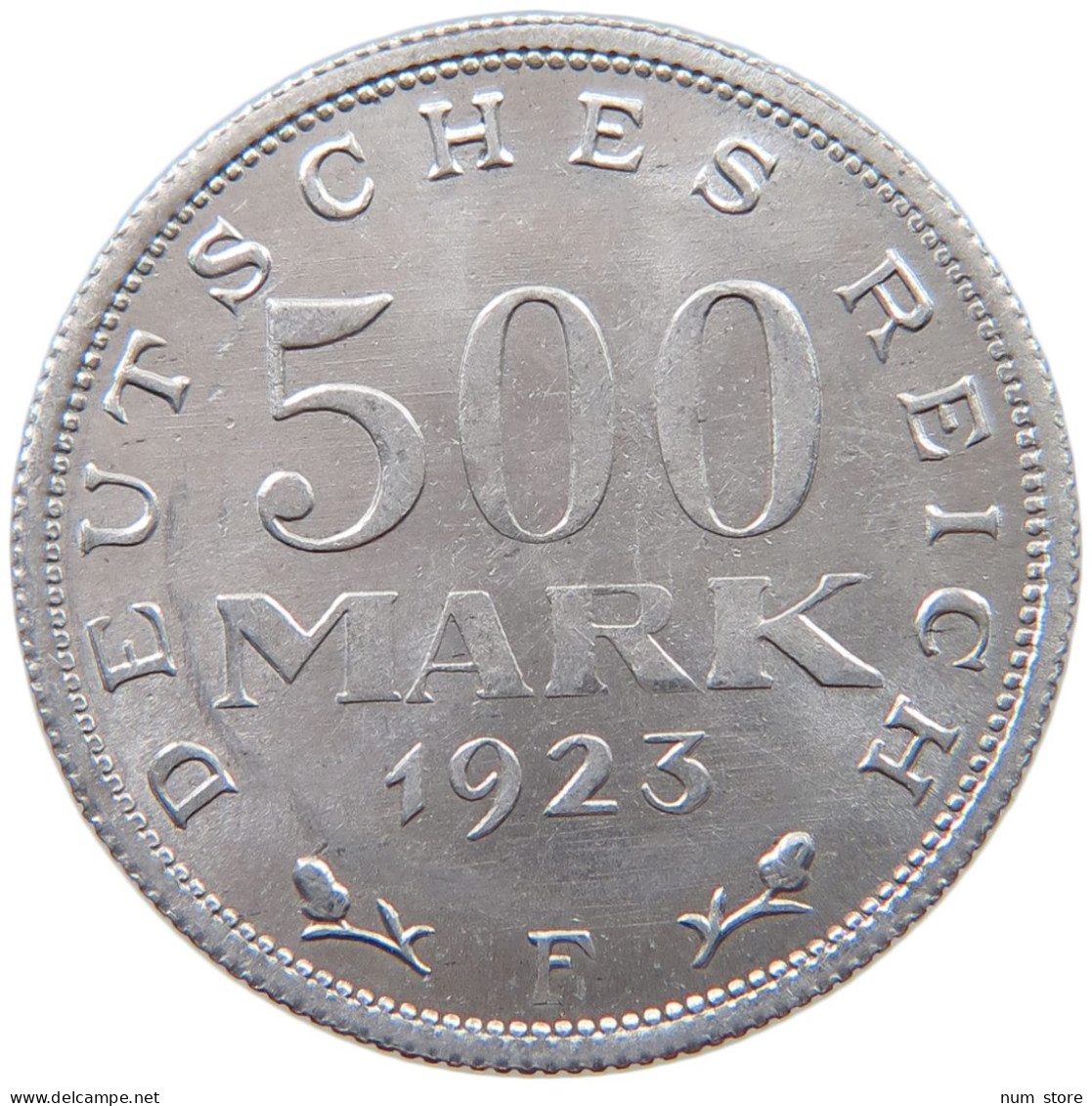 GERMANY 500 MARK 1923 F #c054 0035 - 200 & 500 Mark