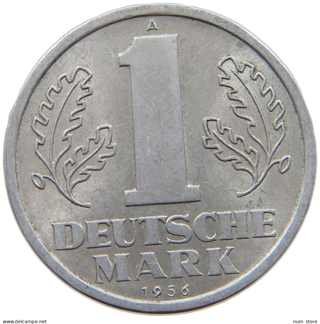 GERMANY DDR 1 MARK 1956 #a076 0273 - 1 Mark