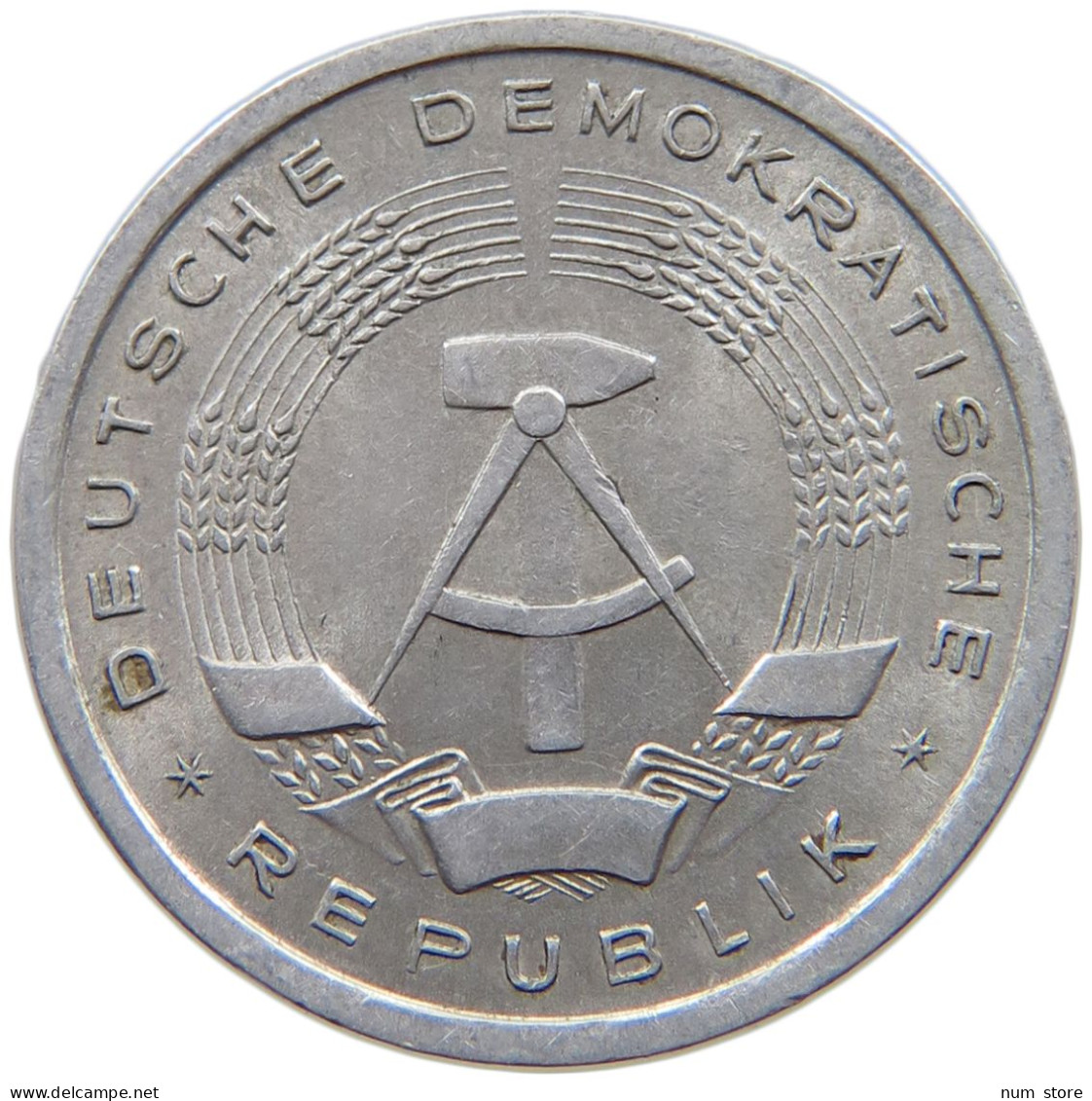 GERMANY DDR 1 MARK 1956 #a076 0273 - 1 Marco