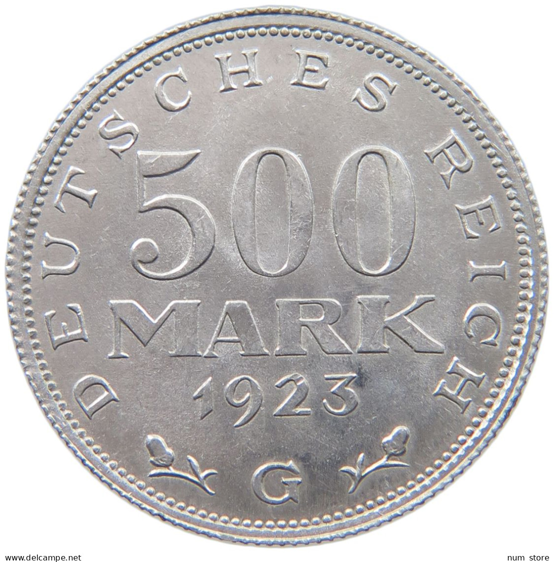 GERMANY 500 MARK 1923 G TOP #c016 0631 - 200 & 500 Mark