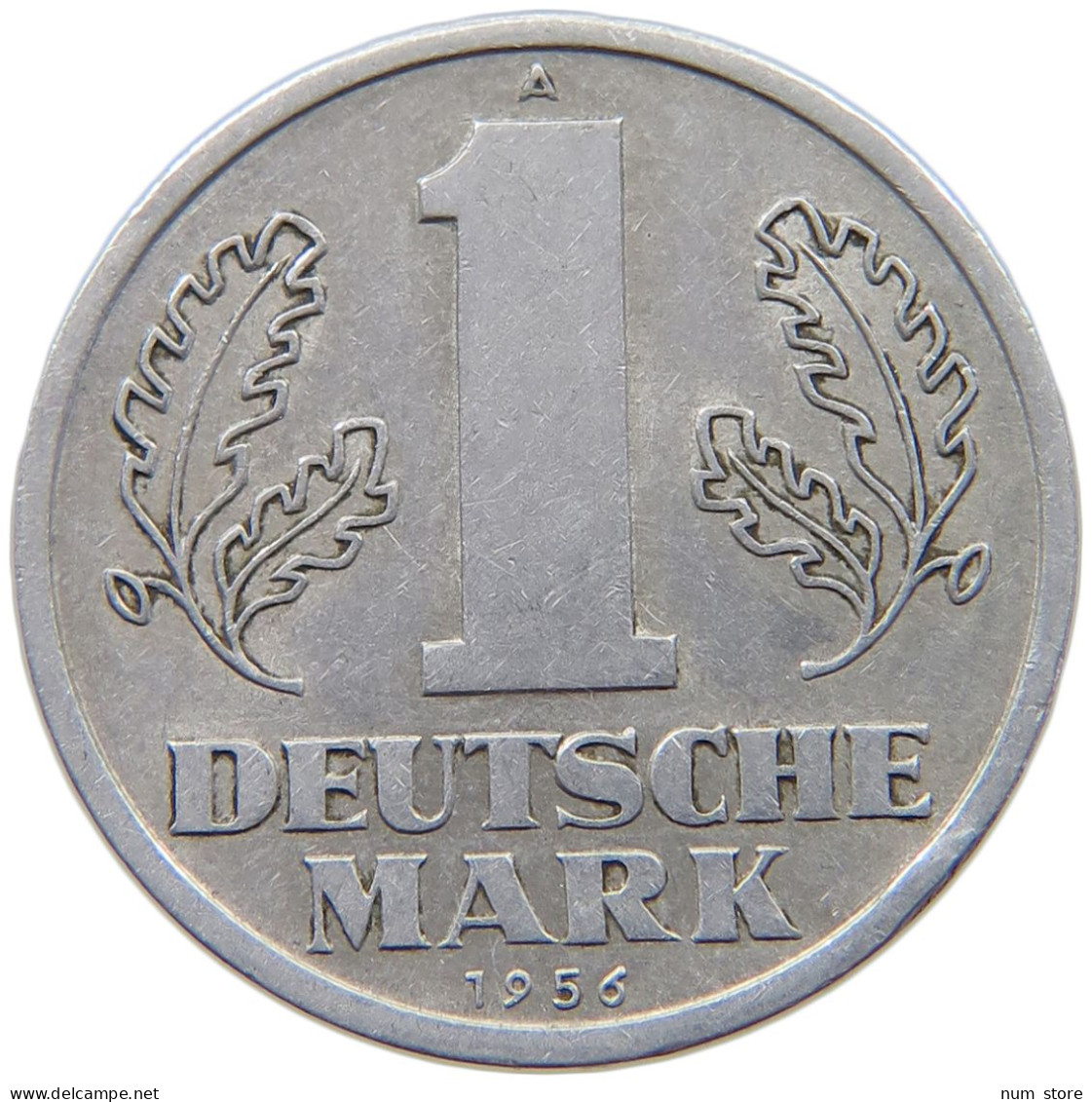 GERMANY DDR 1 MARK 1956 #s069 0073 - 1 Mark