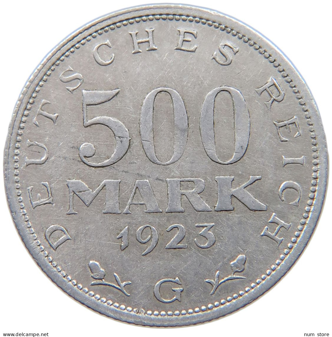 GERMANY 500 MARK 1923 G #c014 0091 - 200 & 500 Mark