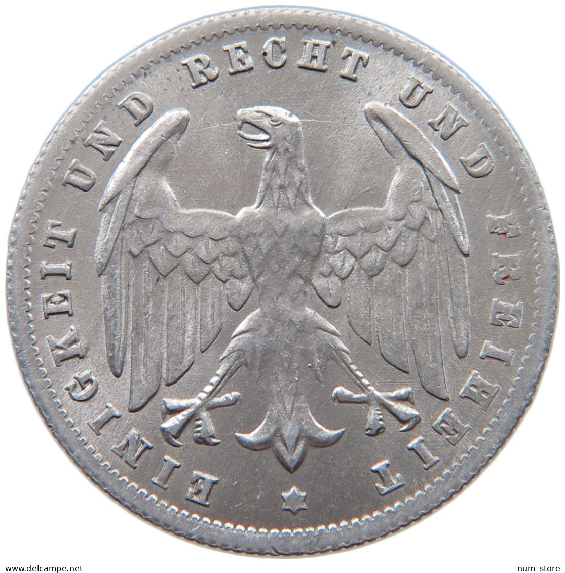 GERMANY 500 MARK 1923 F #c054 0027 - 200 & 500 Mark