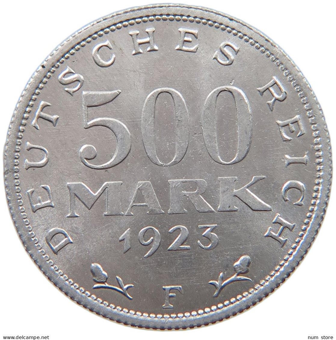 GERMANY 500 MARK 1923 F #c054 0039 - 200 & 500 Mark