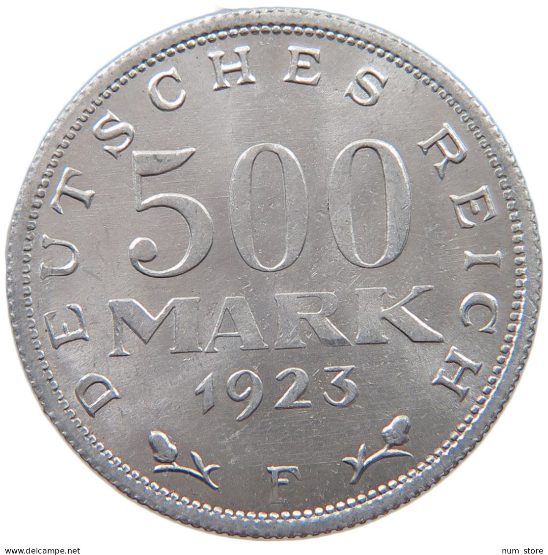 GERMANY 500 MARK 1923 F #c054 0037 - 200 & 500 Mark