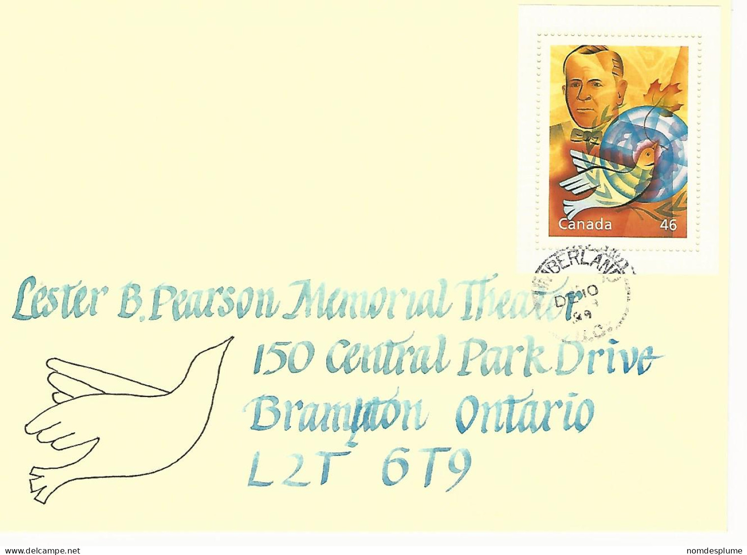 58716) Canada Millennium Collection Decorated Cover Exhibit Winners - Collezioni