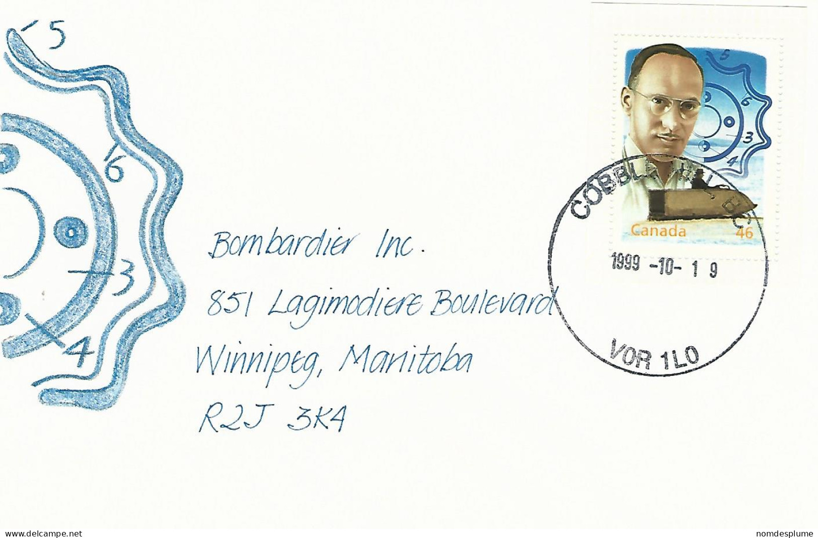 58718) Canada Millennium Collection Decorated Cover Exhibit Winners - Collections
