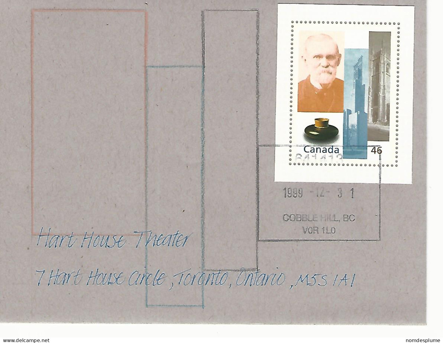 58722) Canada Millennium Collection Decorated Cover Exhibit Winners - Collezioni