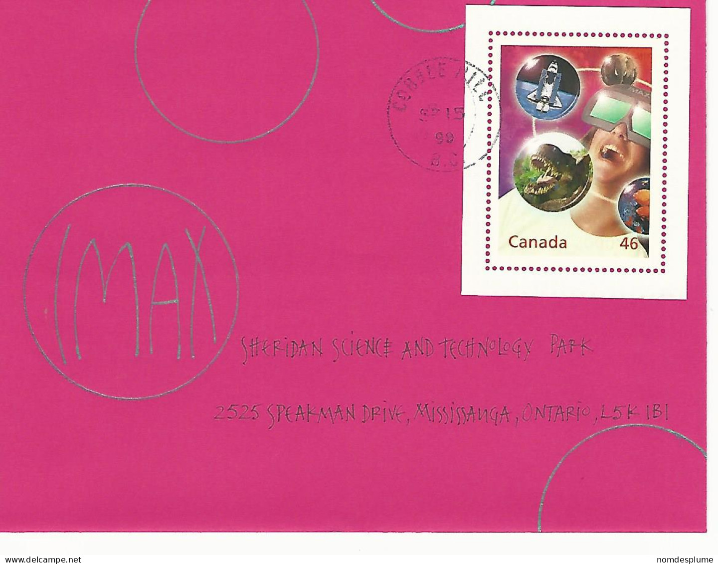 58723) Canada Millennium Collection Decorated Cover Exhibit Winners - Collections