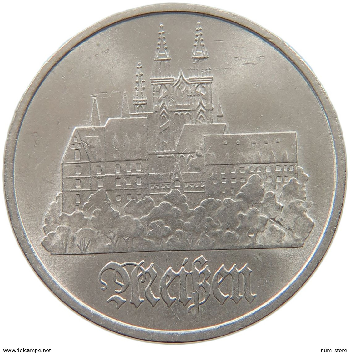 GERMANY 5 MARK 1972 MEISSEN DDR #c045 0335 - 5 Mark