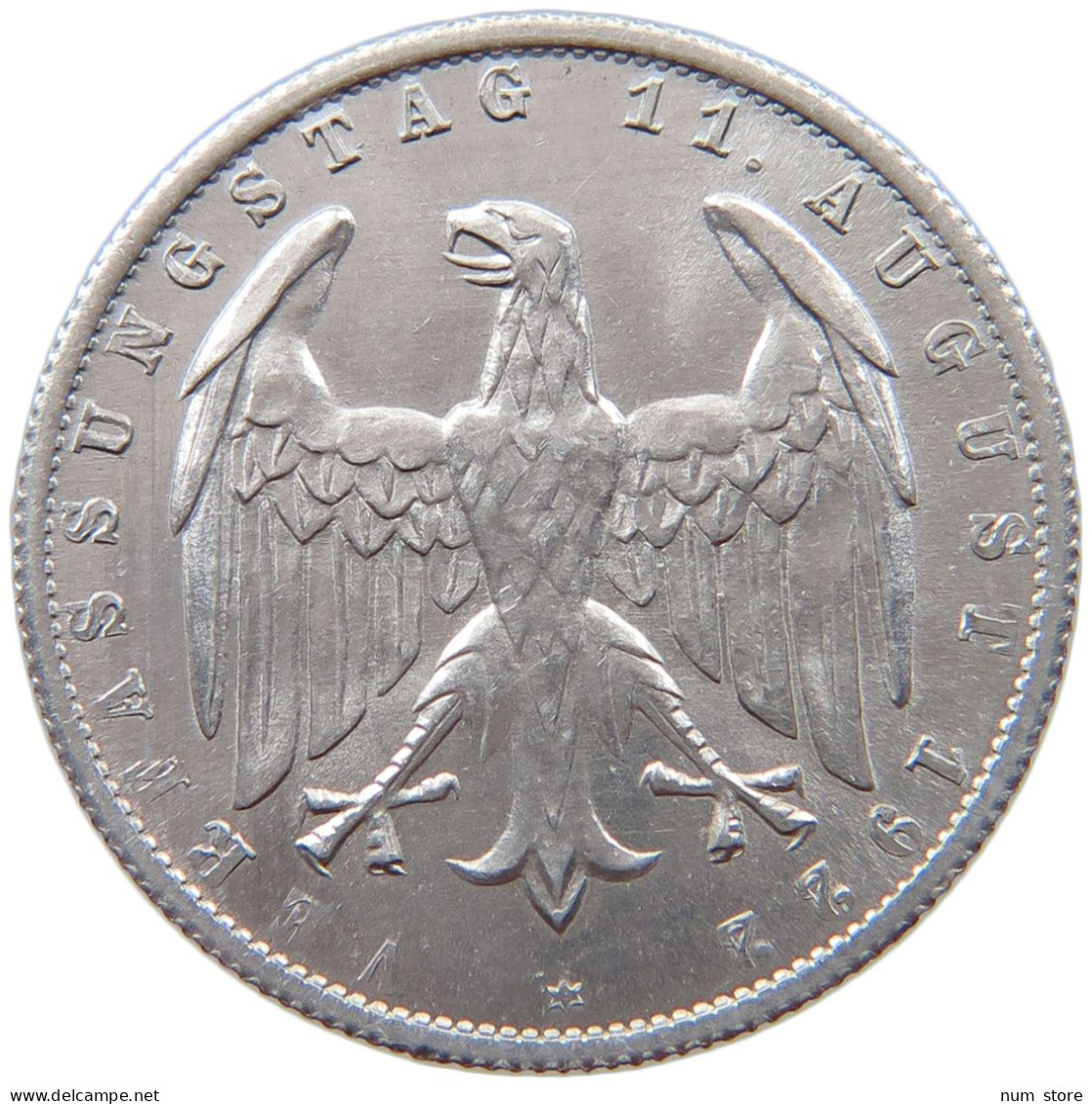 GERMANY 3 MARK 1922 A #c064 0561 - 3 Mark & 3 Reichsmark