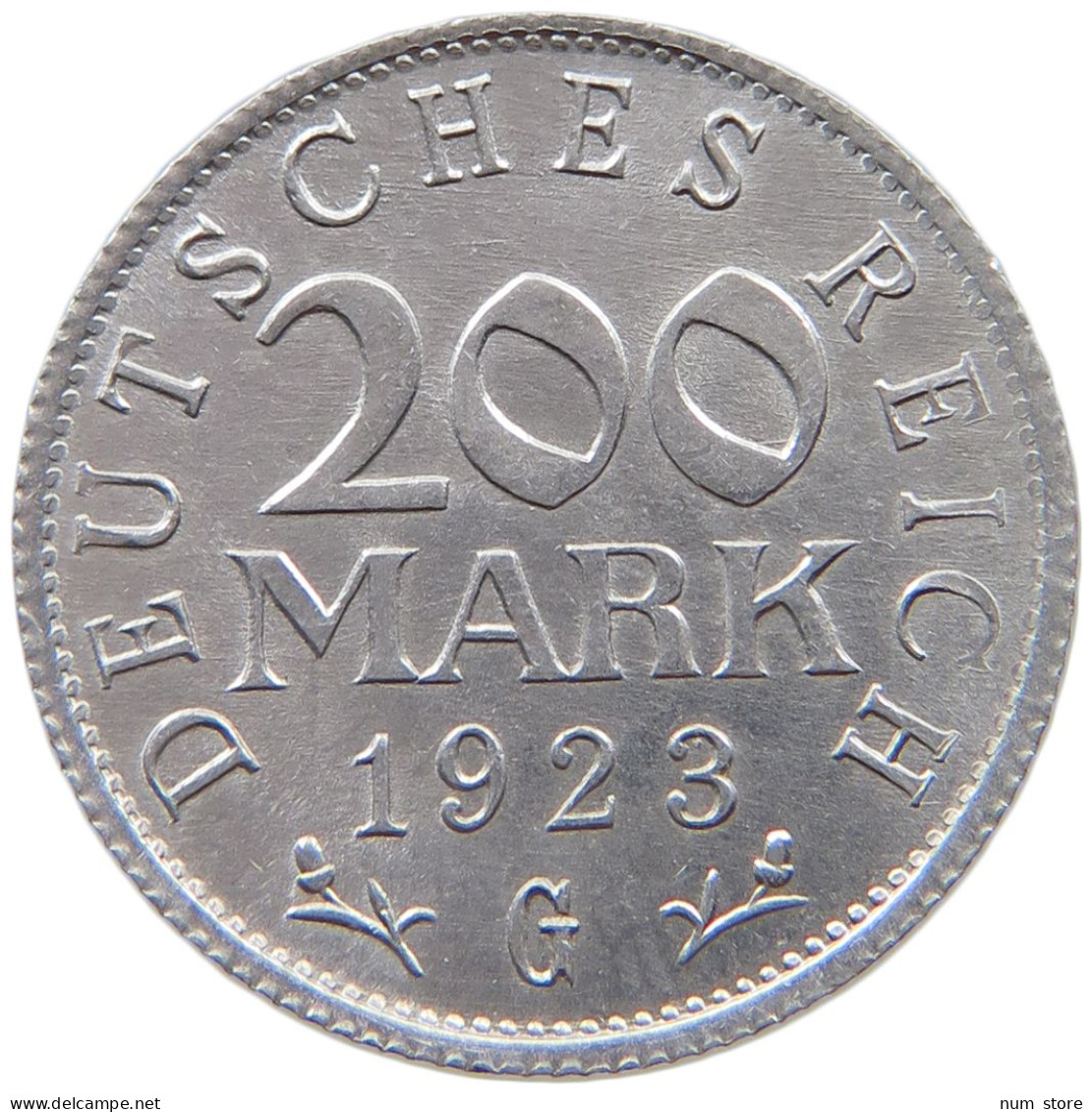 GERMANY 200 MARK 1923 G TOP #a076 0521 - 200 & 500 Mark