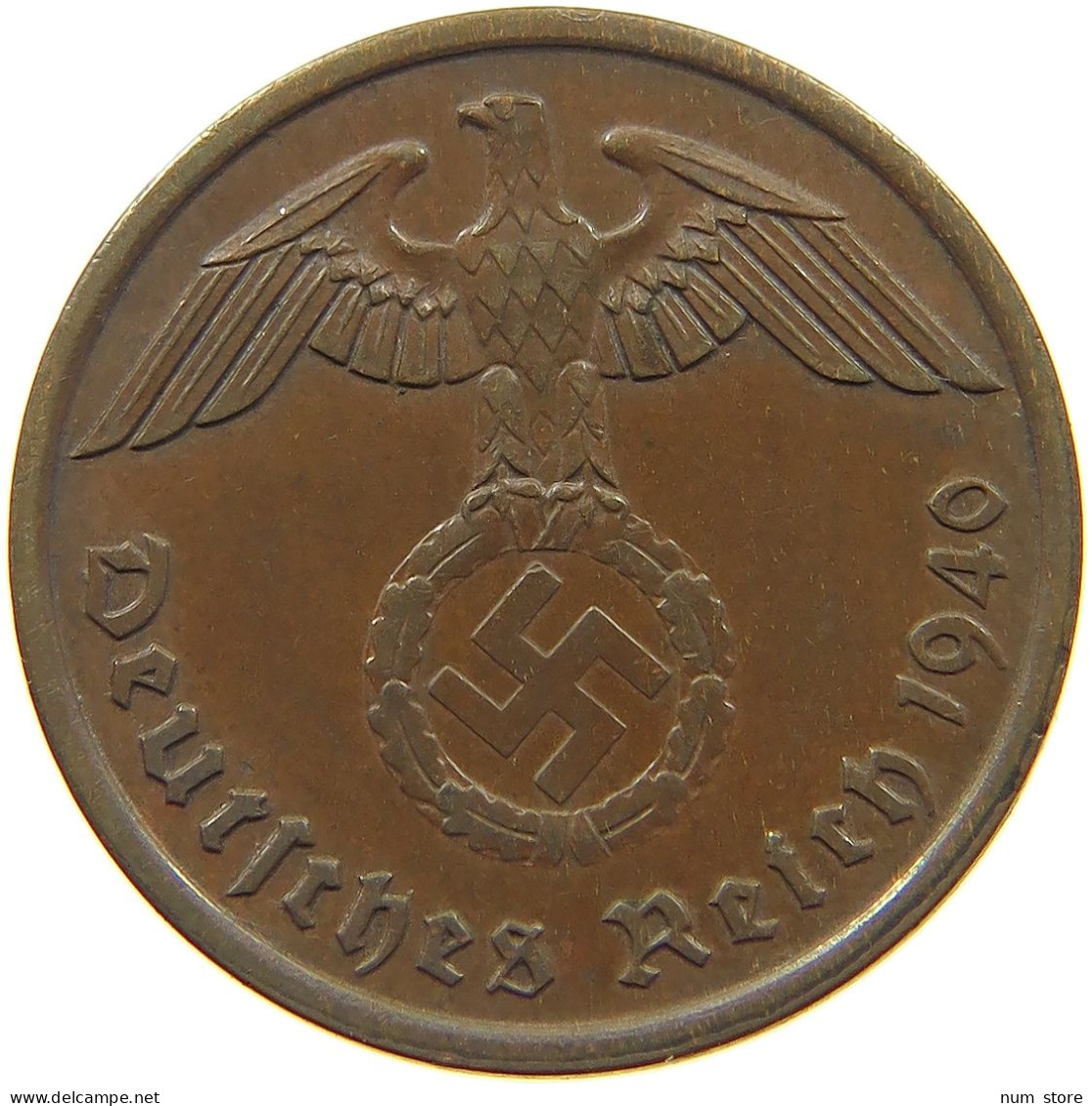 GERMANY 2 PFENNIG 1940 A TOP #c083 0141 - 2 Reichspfennig