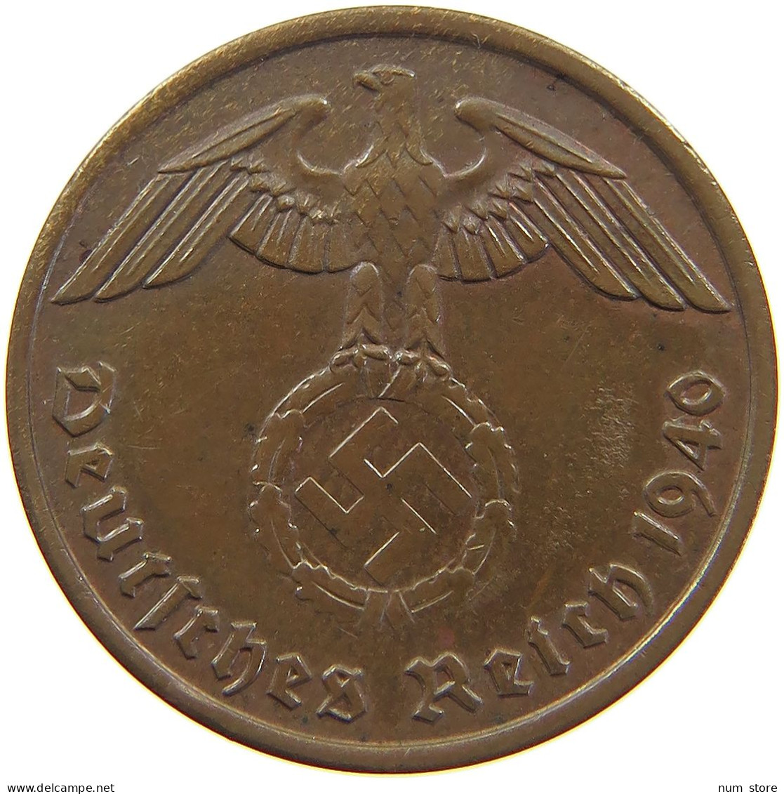 GERMANY 2 PFENNIG 1940 A #c083 0087 - 2 Reichspfennig