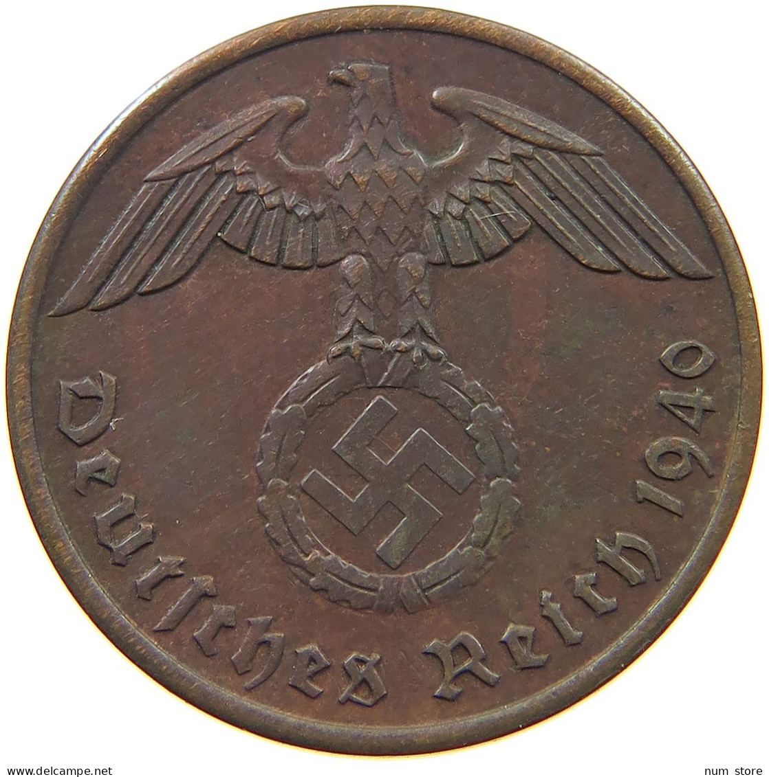 GERMANY 2 PFENNIG 1940 A #a014 0011 - 2 Reichspfennig
