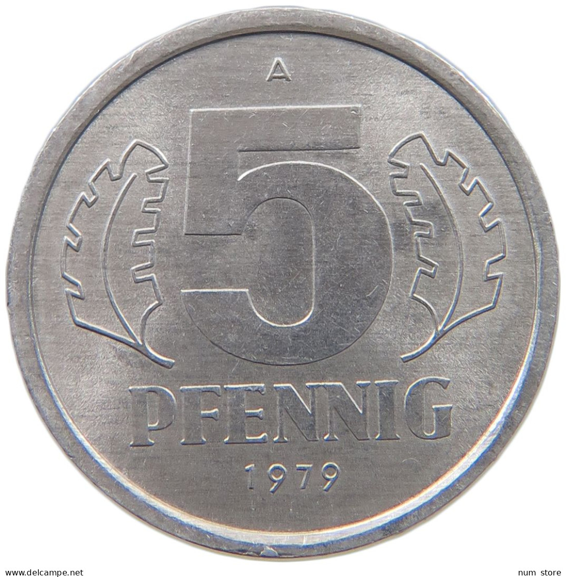 GERMANY DDR 5 PFENNIG 1979 #c078 0597 - 5 Pfennig