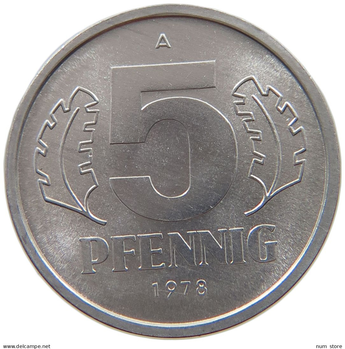 GERMANY DDR 5 PFENNIG 1978 TOP #a076 0367 - 5 Pfennig