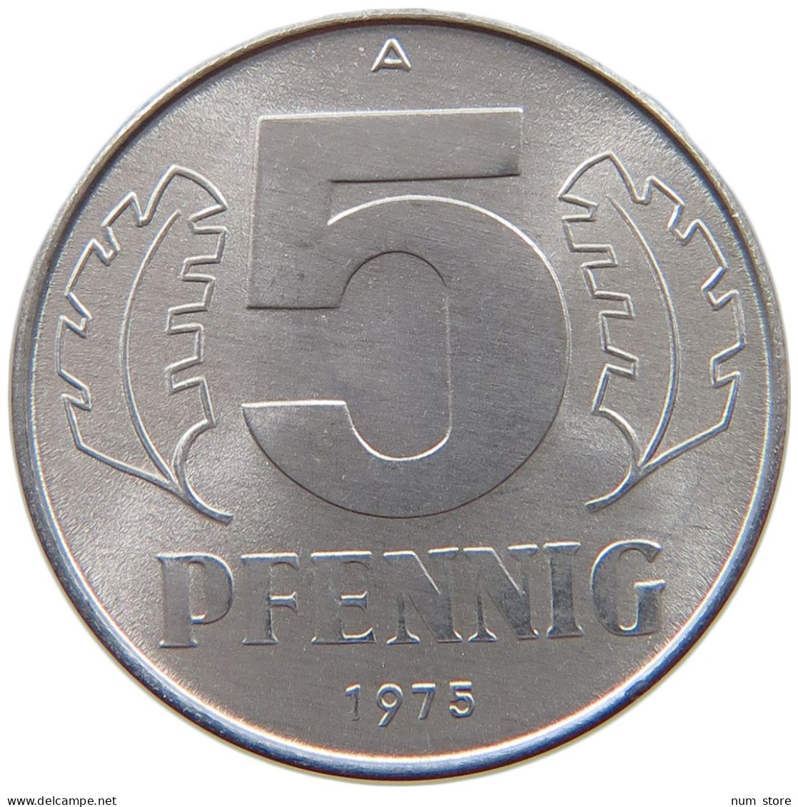 GERMANY DDR 5 PFENNIG 1975 TOP #a076 0361 - 5 Pfennig