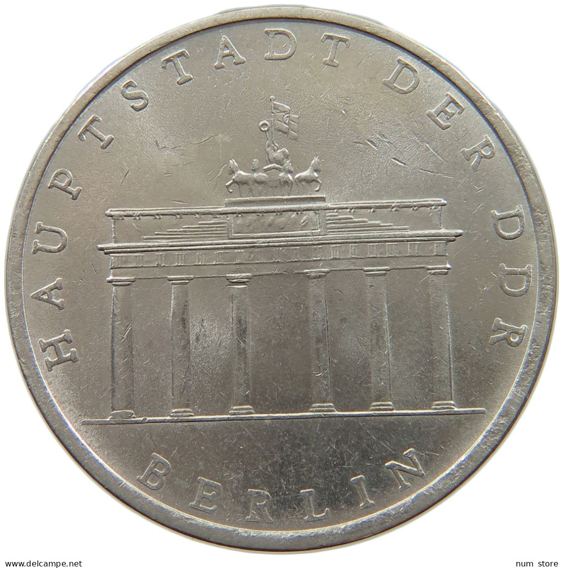 GERMANY DDR 5 MARK 1971 BERLIN TOP #a078 0215 - 5 Mark