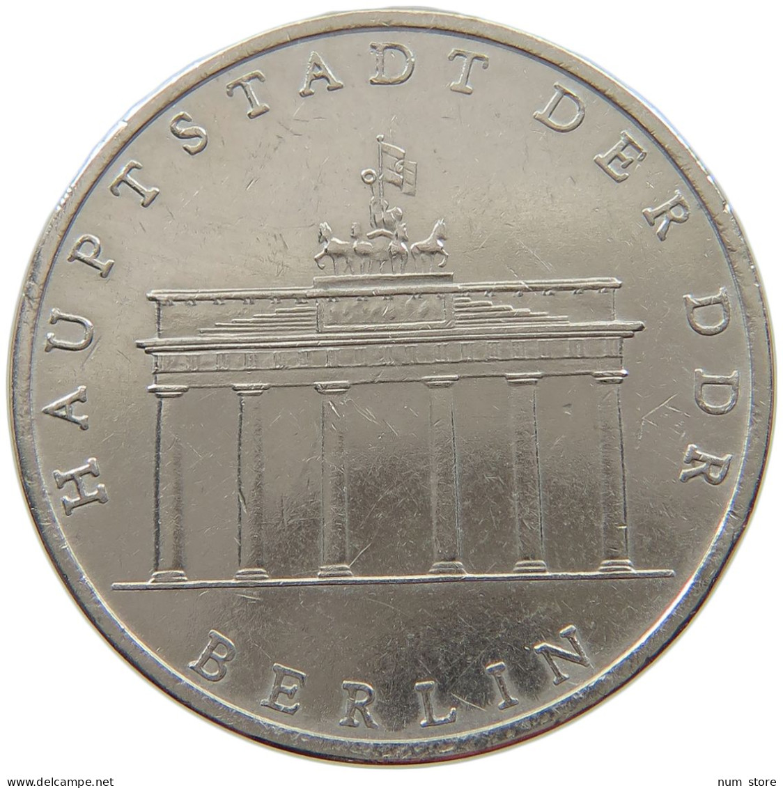 GERMANY DDR 5 MARK 1971 BERLIN #a013 0643 - 5 Mark