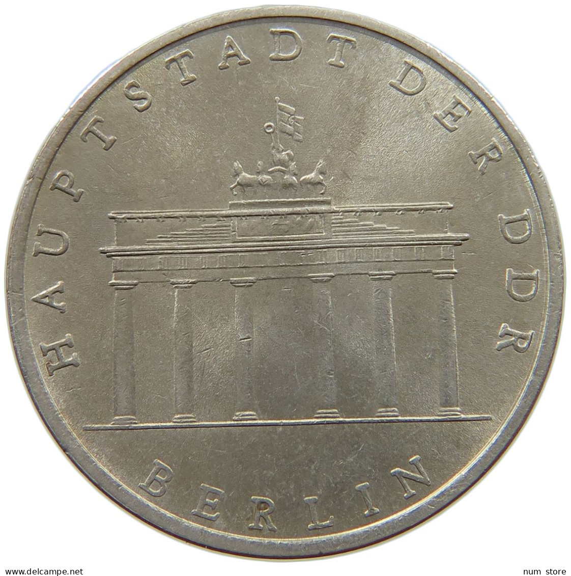 GERMANY DDR 5 MARK 1971 BERLIN #a078 0199 - 5 Mark