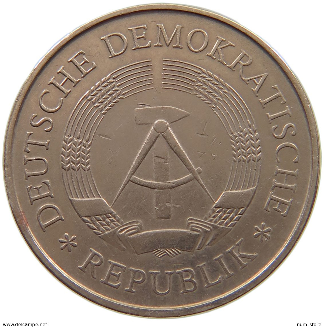 GERMANY DDR 5 MARK 1969 #a078 0295 - 5 Mark