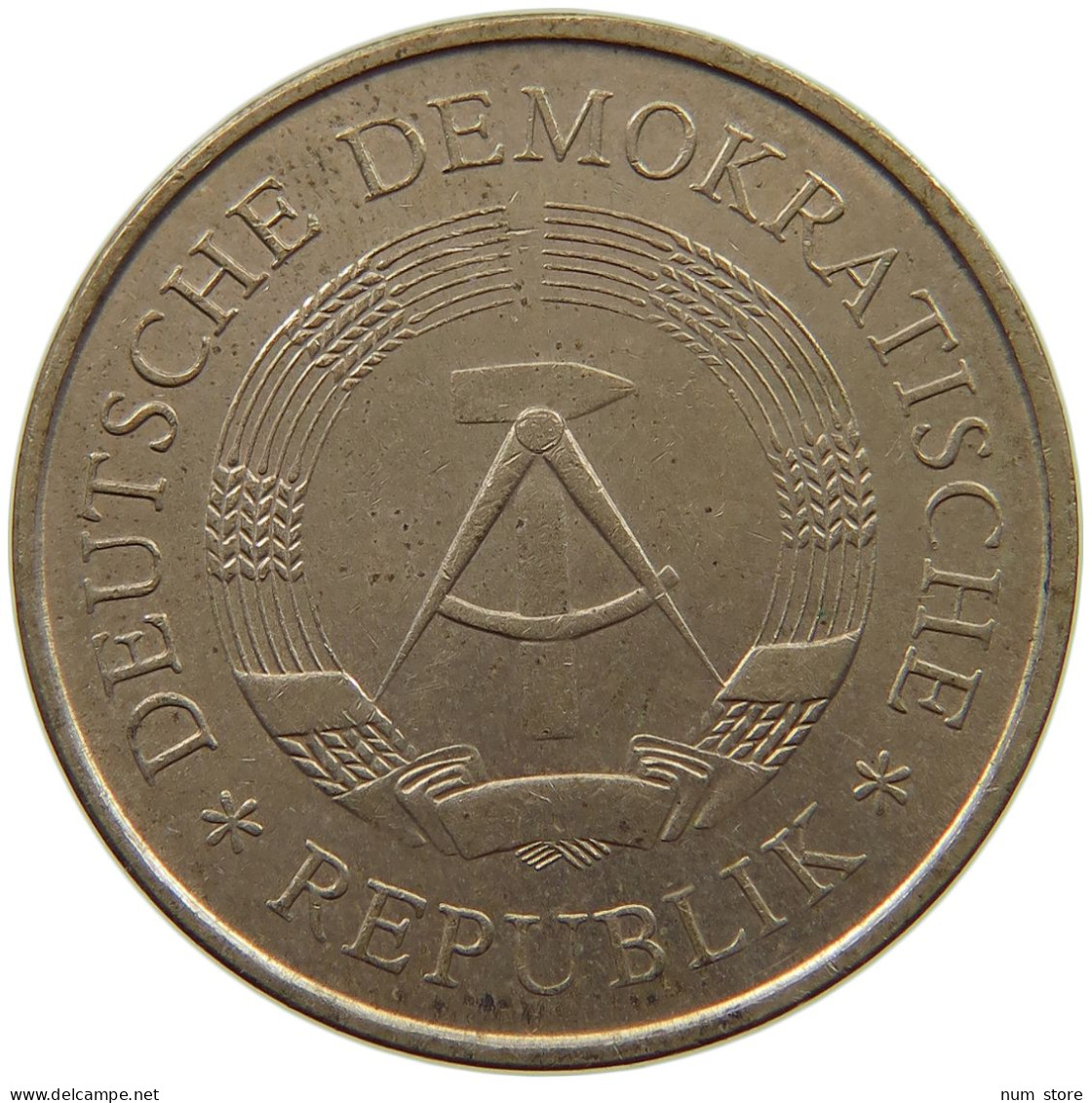 GERMANY DDR 5 MARK 1969 #a078 0291 - 5 Mark