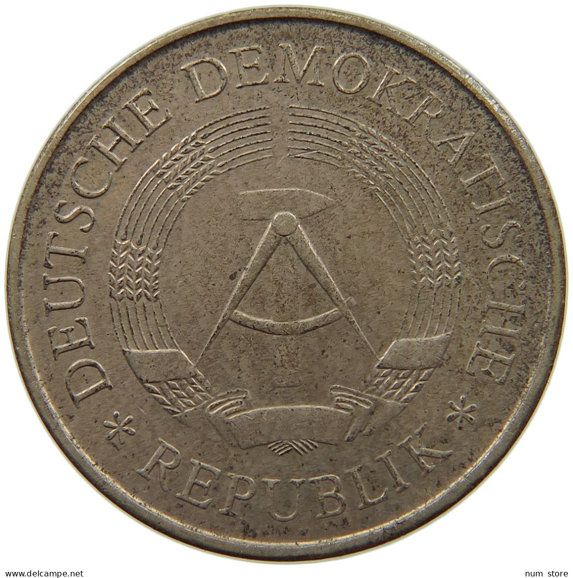 GERMANY DDR 5 MARK 1969 #a078 0289 - 5 Marcos