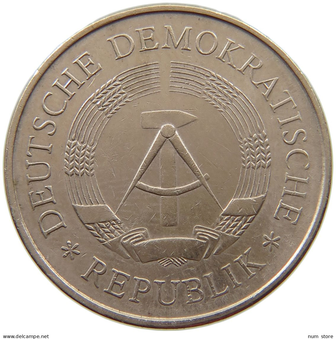 GERMANY DDR 5 MARK 1969 #a013 0671 - 5 Marcos