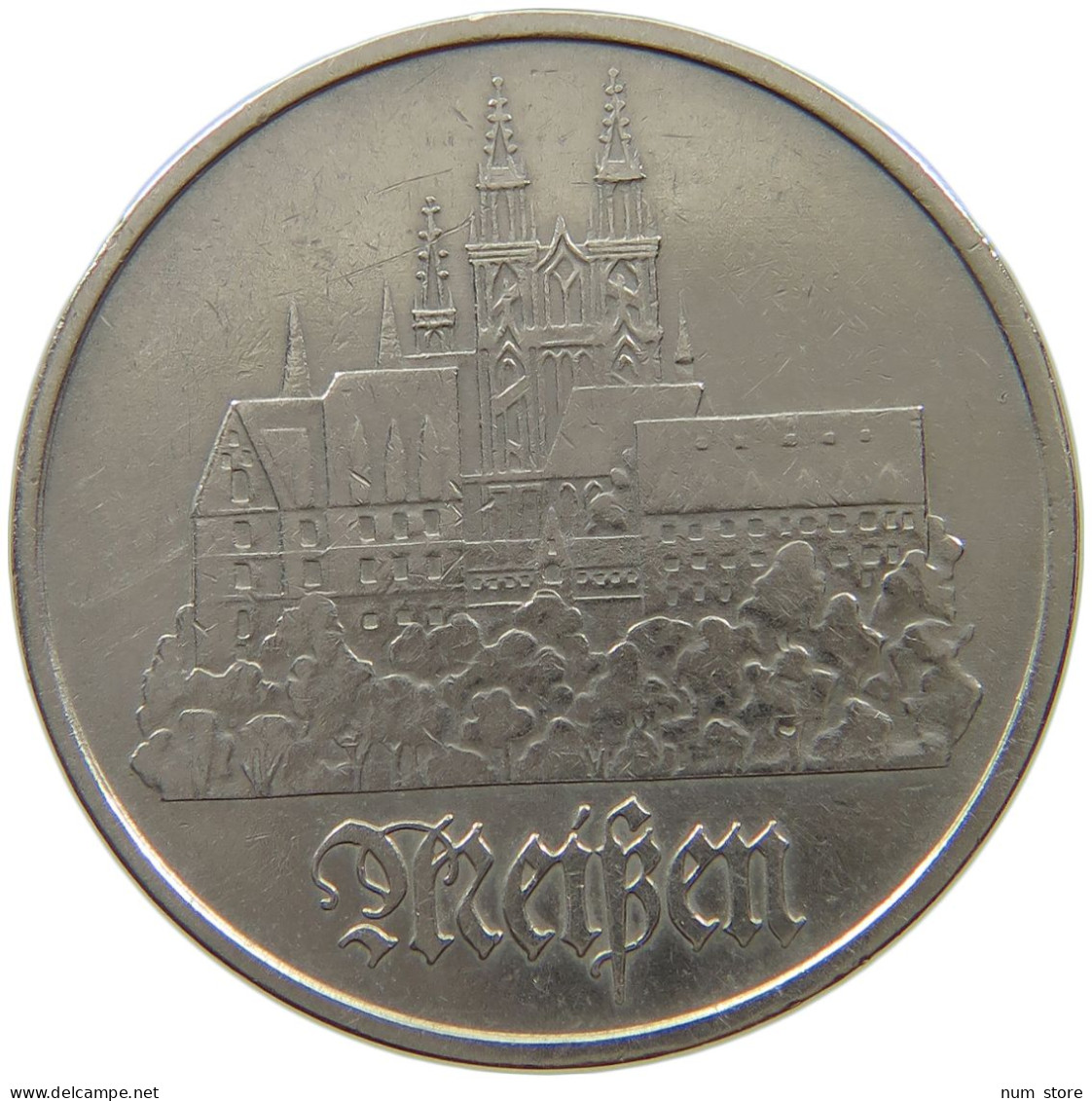 GERMANY DDR 5 MARK 1972 MEISSEN #a077 0605 - 5 Mark