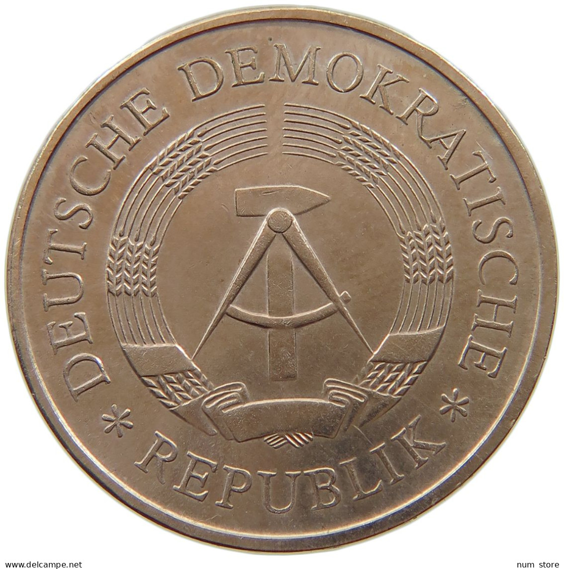 GERMANY DDR 5 MARK 1969 #a013 0667 - 5 Marchi