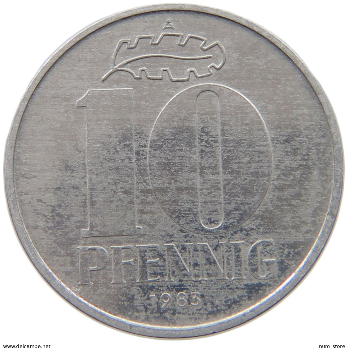 GERMANY DDR 10 PFENNIG 1983 #c078 0541 - 10 Pfennig