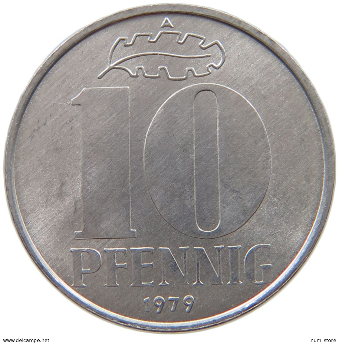 GERMANY DDR 10 PFENNIG 1979 TOP #a076 0319 - 10 Pfennig