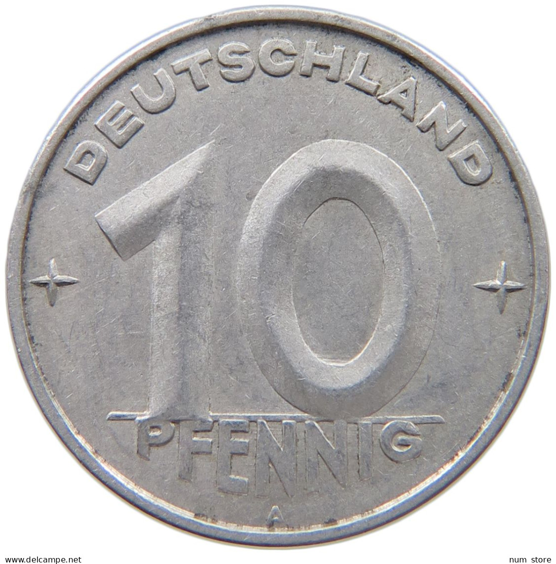 GERMANY DDR 10 PFENNIG 1952 A #c040 0811 - 10 Pfennig