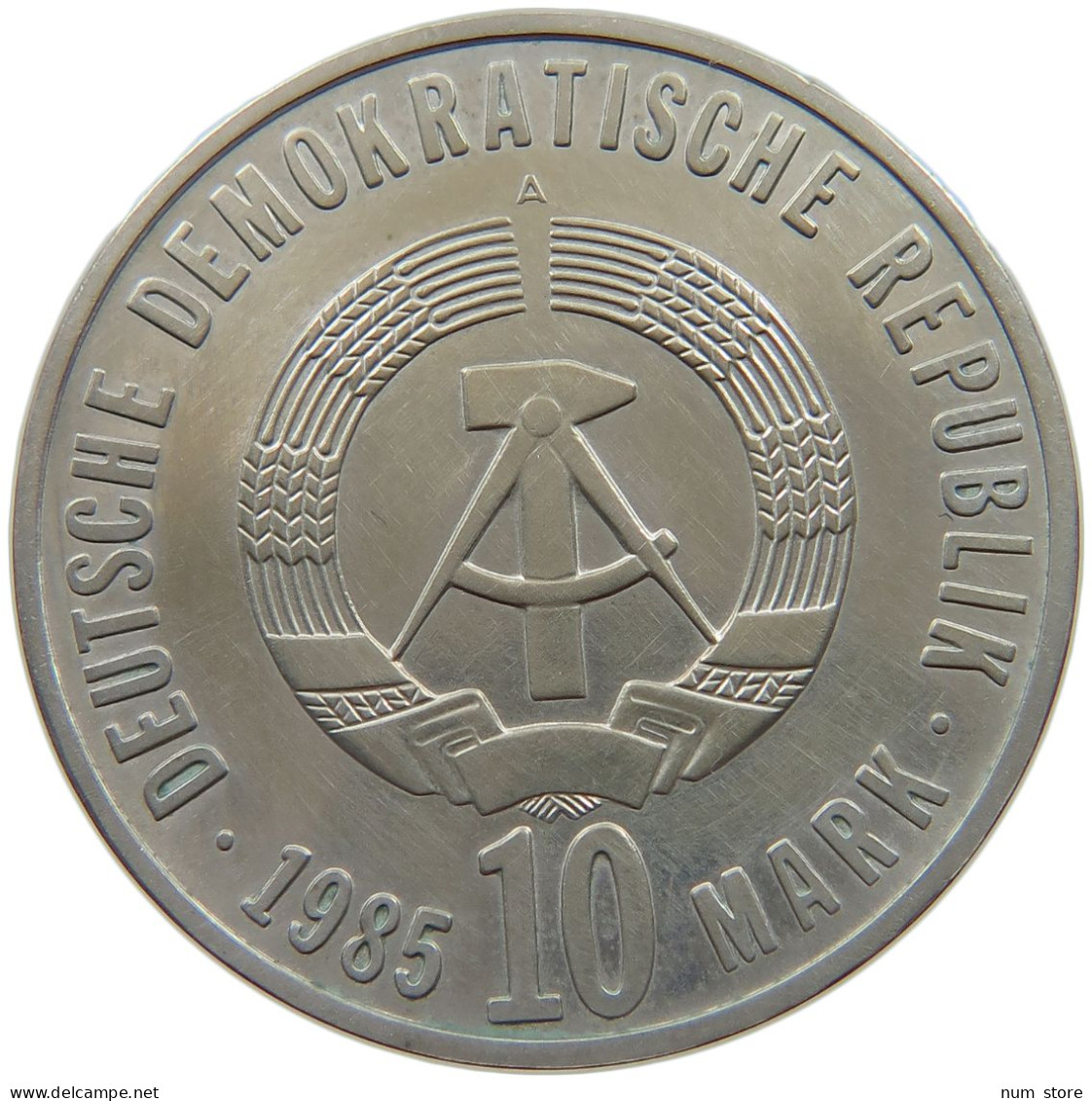 GERMANY DDR 10 MARK 1985 #a077 0523 - 10 Marcos