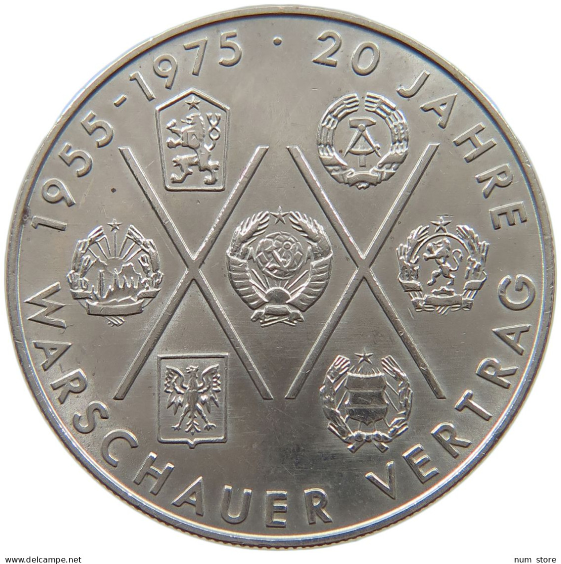 GERMANY DDR 10 MARK 1975 TOP #a078 0017 - 10 Mark