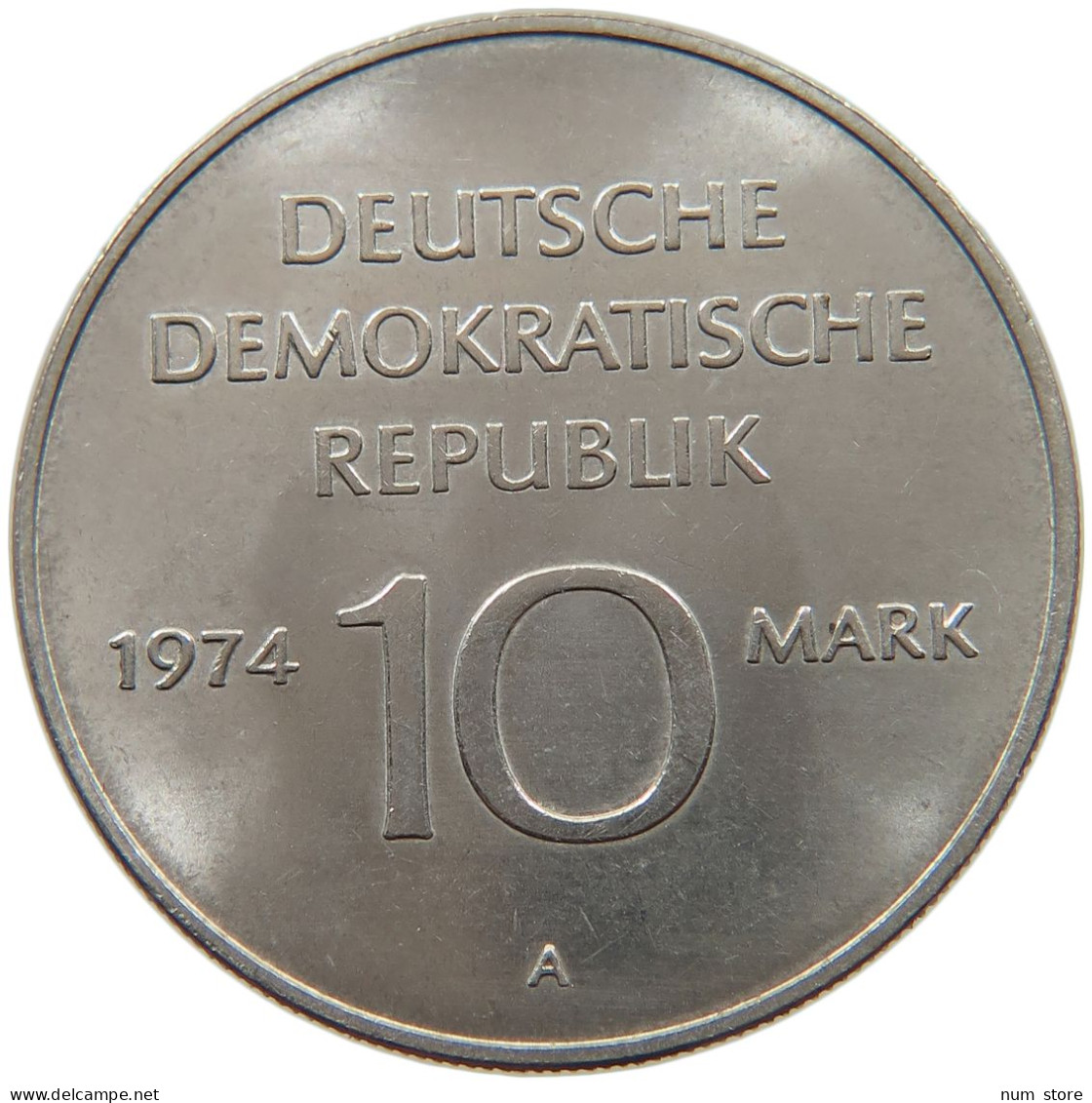 GERMANY DDR 10 MARK 1974 #c013 0007 - 10 Marchi