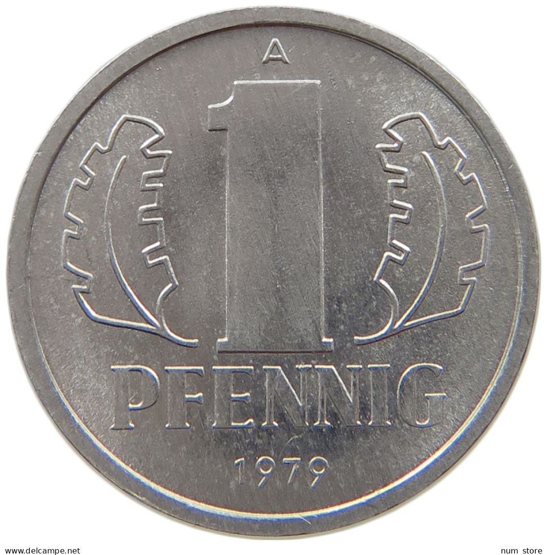 GERMANY DDR 1 PFENNIG 1979 TOP #a089 0219 - 1 Pfennig