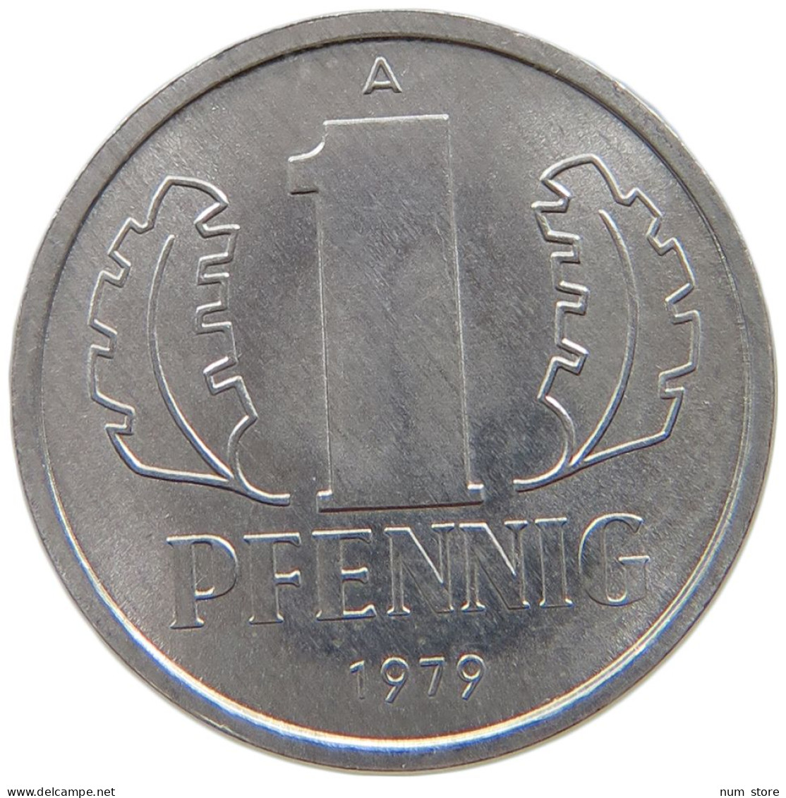 GERMANY DDR 1 PFENNIG 1979 TOP #a076 0393 - 1 Pfennig