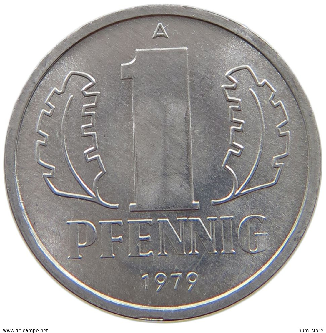 GERMANY DDR 1 PFENNIG 1979 TOP #a076 0415 - 1 Pfennig