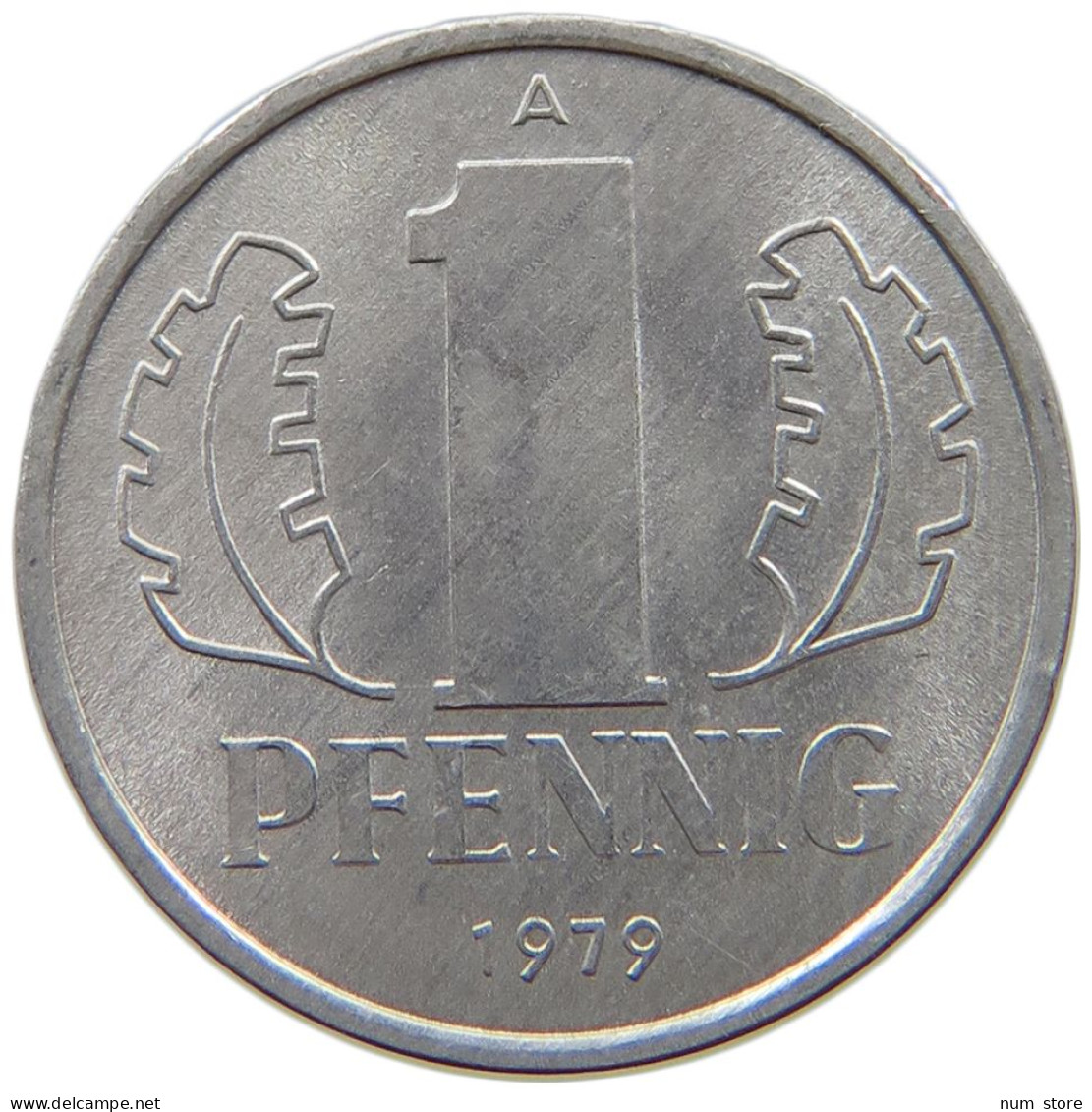 GERMANY DDR 1 PFENNIG 1979 TOP #a076 0377 - 1 Pfennig