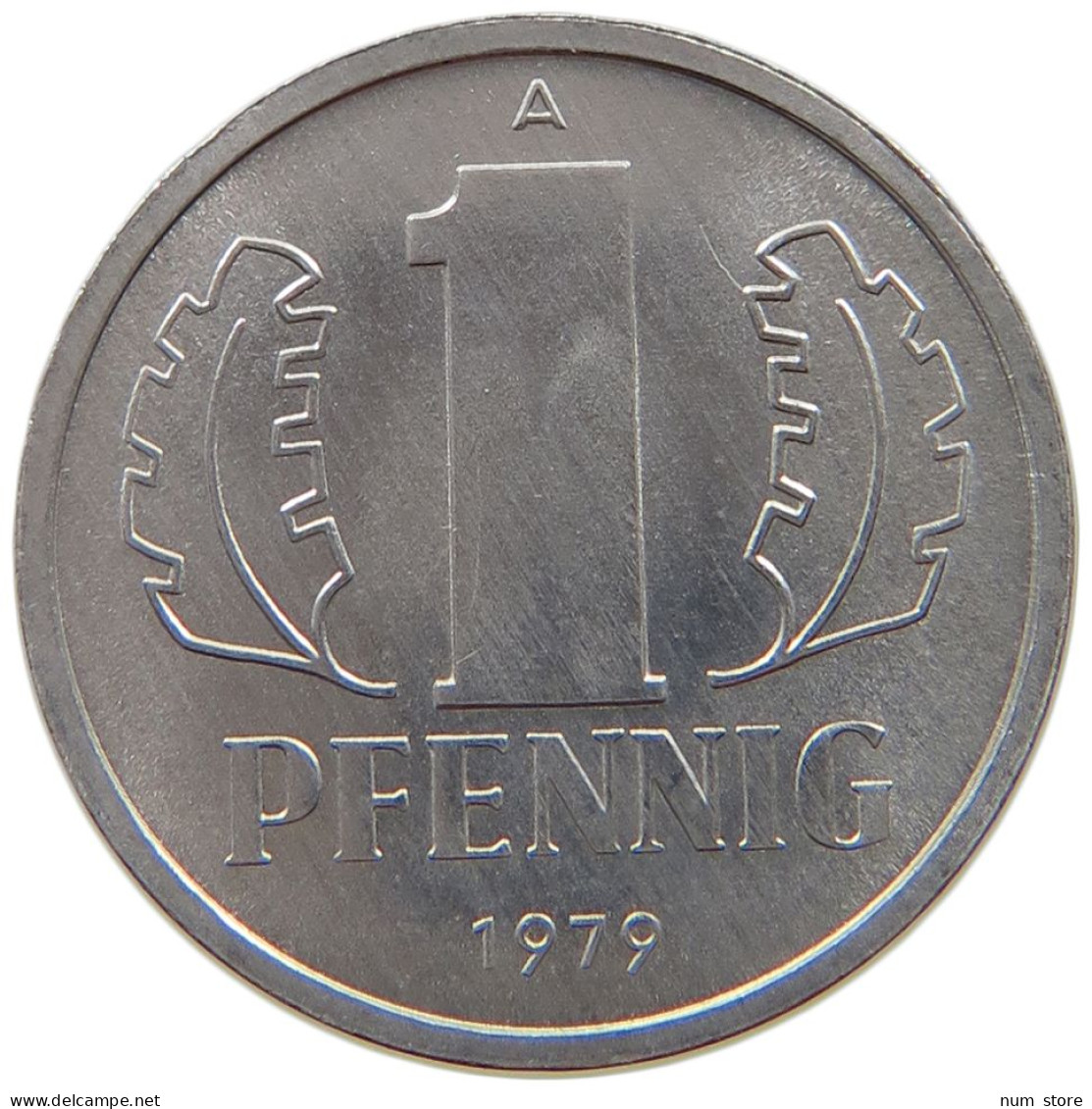 GERMANY DDR 1 PFENNIG 1979 TOP #a076 0411 - 1 Pfennig