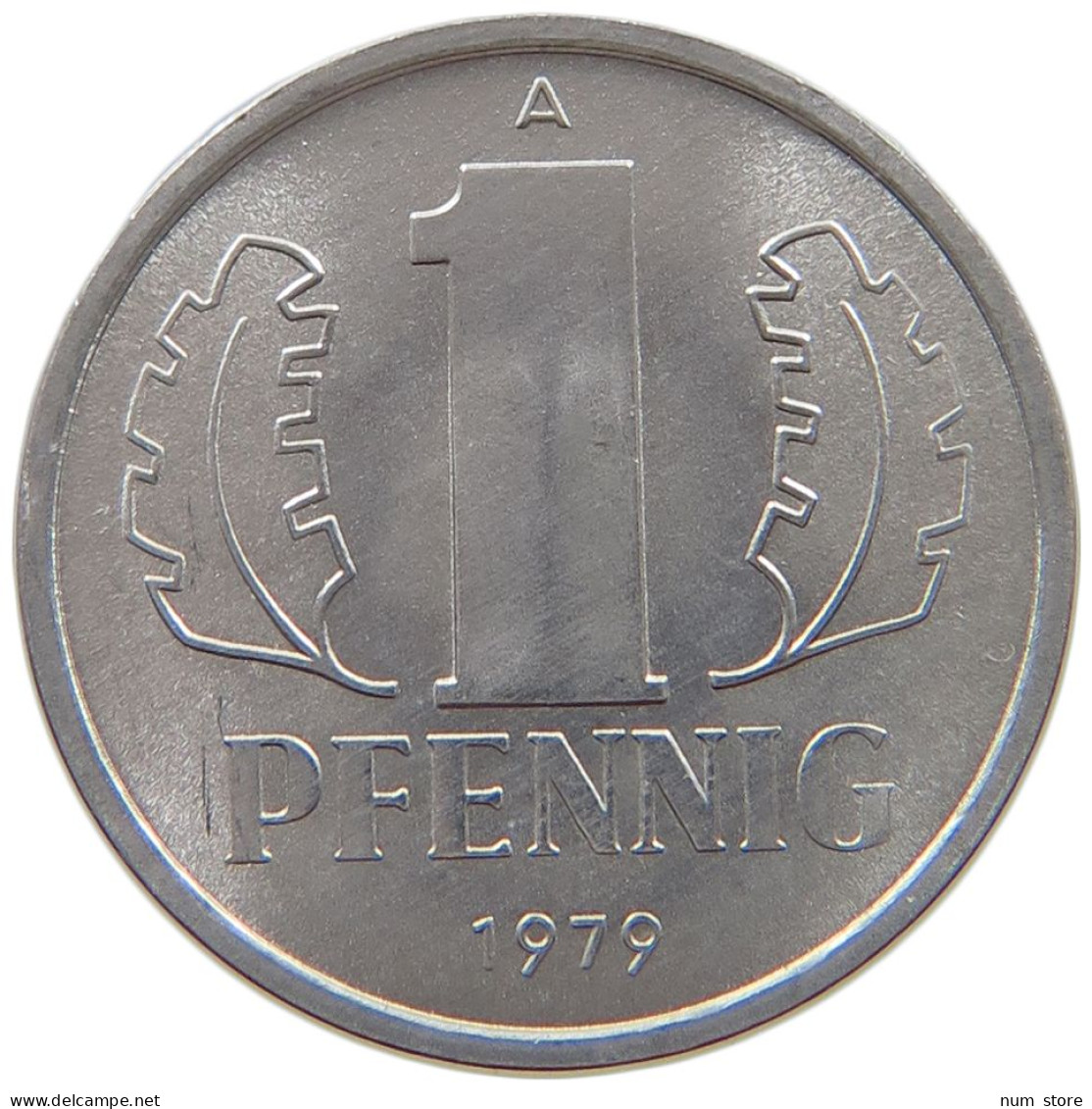 GERMANY DDR 1 PFENNIG 1979 TOP #a076 0399 - 1 Pfennig