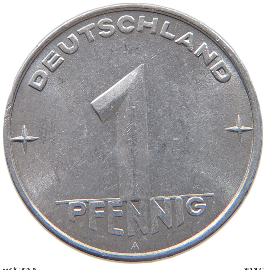 GERMANY DDR 1 PFENNIG 1953 A #c040 0737 - 1 Pfennig