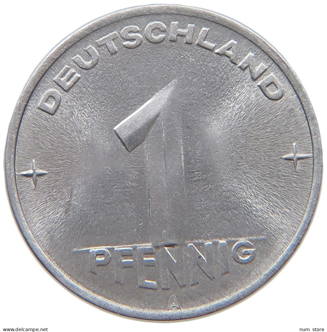 GERMANY DDR 1 PFENNIG 1952 A TOP #a039 0515 - 1 Pfennig