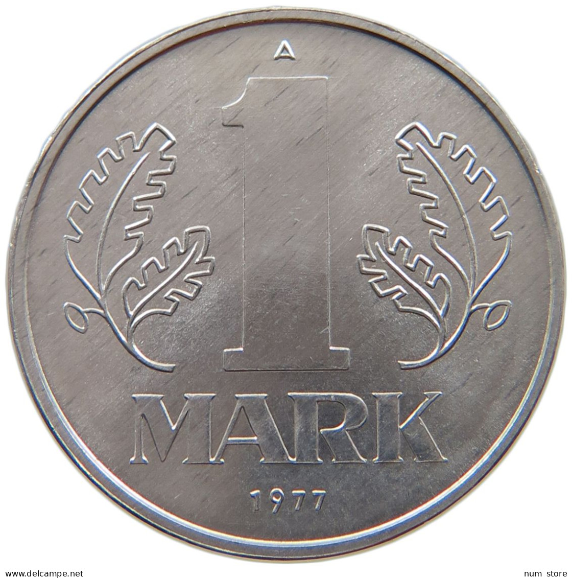 GERMANY DDR 1 MARK 1977 TOP #a076 0259 - 1 Mark